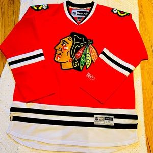 Authentic Reebok Chicago Black Hawks Jersey